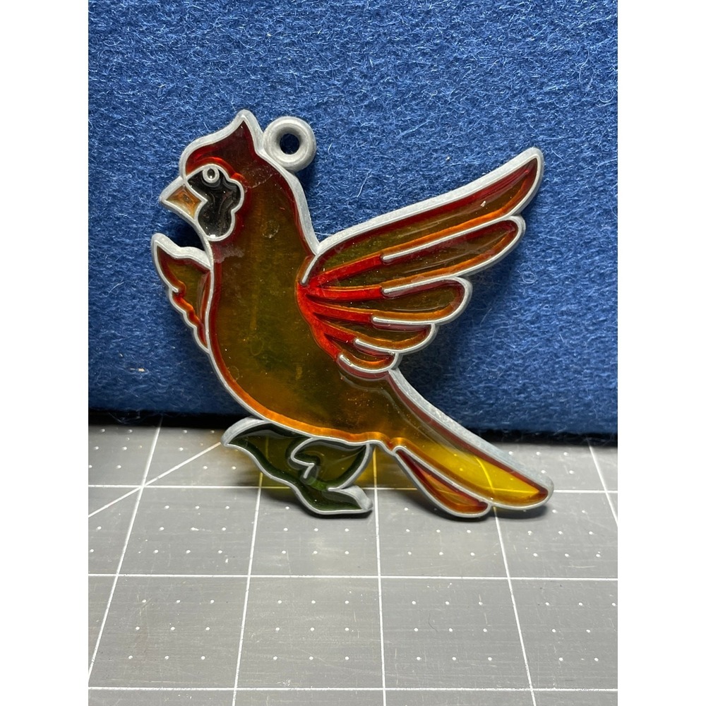 Suncatcher Cardinal‎ Red Bird Vintage
